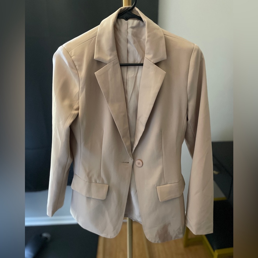 Women's Beige Blazer